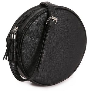MIX NO.6 WOMEN BLACK CANTEEN CROSSBODY BAG